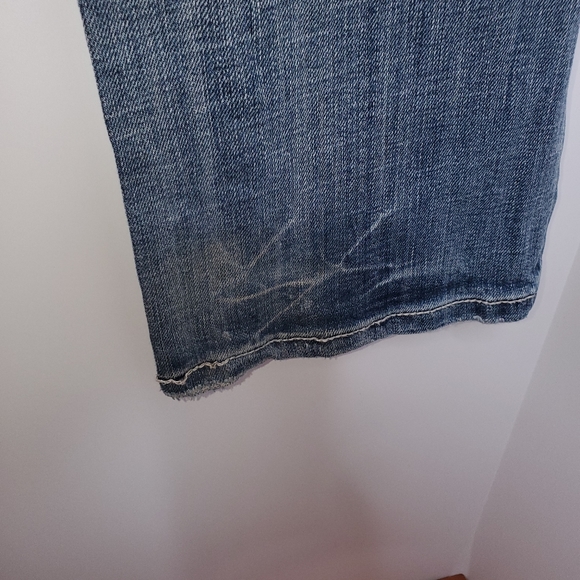 EUC Miss Me Boot Cut Jeans, 37” Inseam - Picture 6 of 10